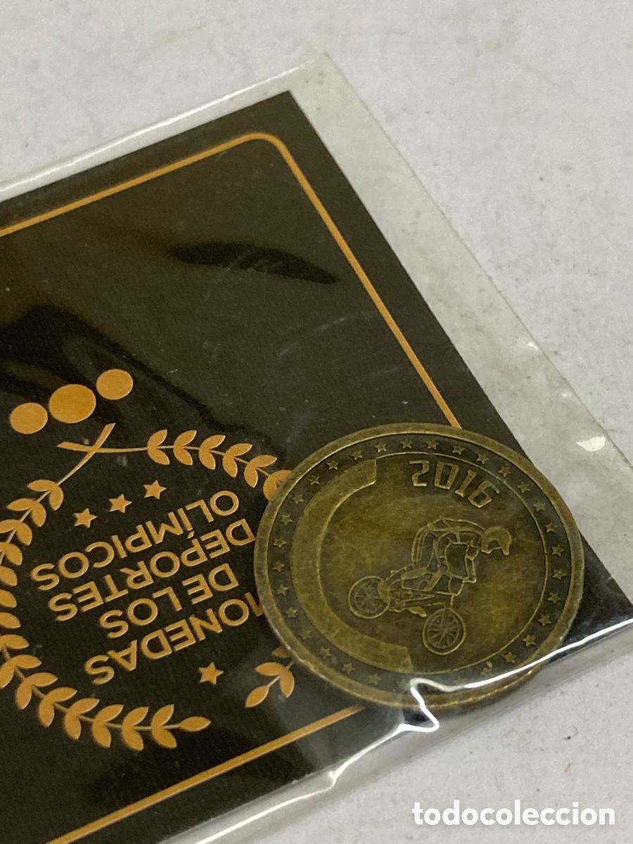 Trofeos y medallas: MONEDAS DE LOS DEPORTES OLIMPICOS 2016/XY2-D - Foto 2