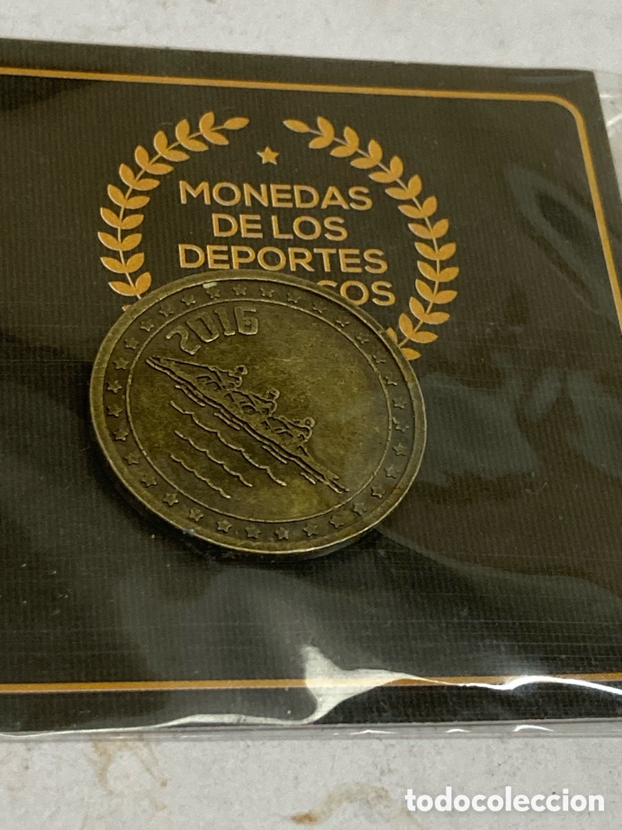 Trofeos y medallas: MONEDAS DE LOS DEPORTES OLIMPICOS 2016/XY2-D - Foto 2