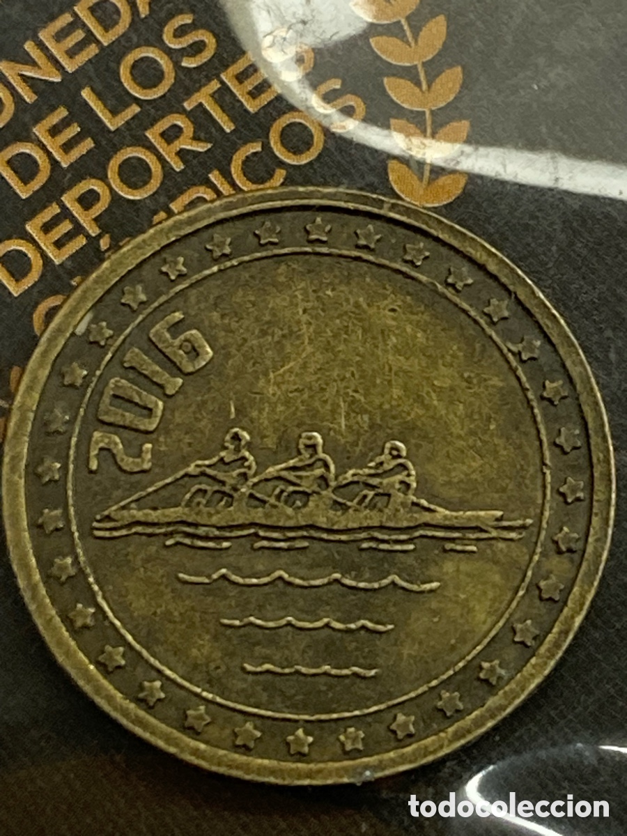 Trofeos y medallas: MONEDAS DE LOS DEPORTES OLIMPICOS 2016/XY2-D - Foto 1