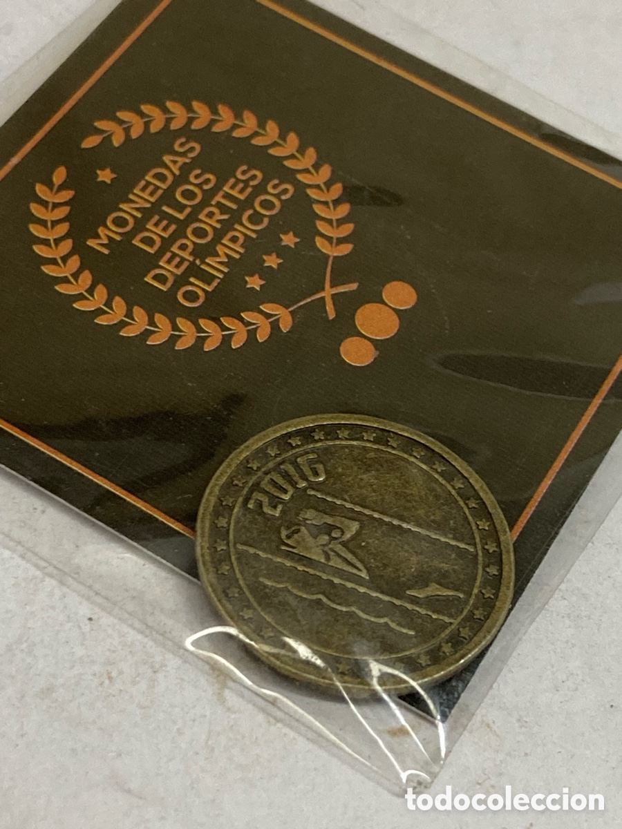 Trofeos y medallas: MONEDAS DE LOS DEPORTES OLIMPICOS 2016/XY2-C - Foto 2