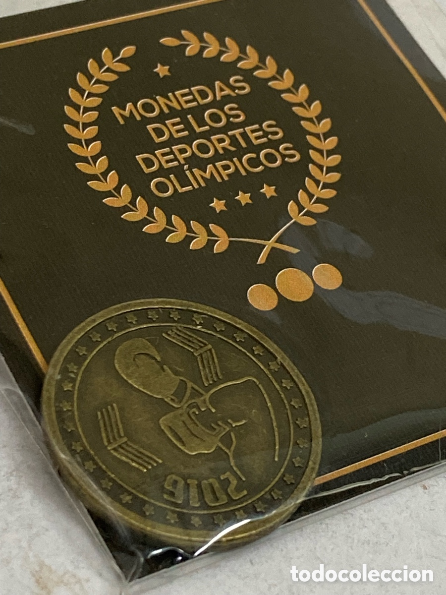 Trofeos y medallas: MONEDAS DE LOS DEPORTES OLIMPICOS 2016/XY2-C - Foto 2