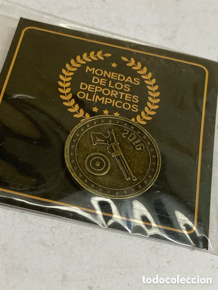 Trofeos y medallas: MONEDAS DE LOS DEPORTES OLIMPICOS 2016/XY2-C - Foto 2