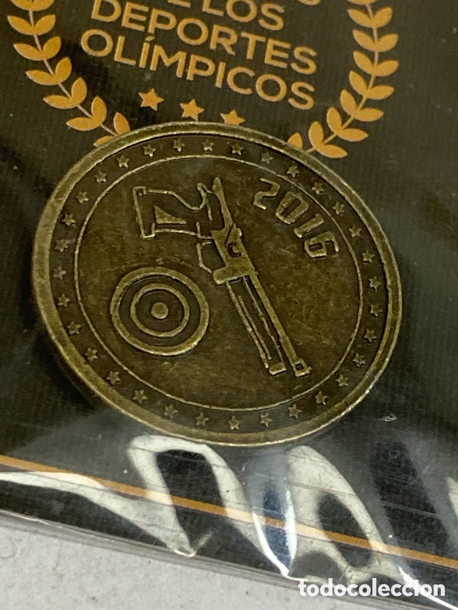 Trofeos y medallas: MONEDAS DE LOS DEPORTES OLIMPICOS 2016/XY2-C - Foto 1