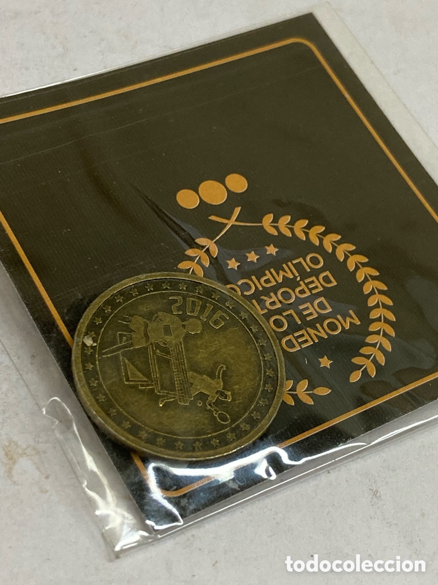 Trofeos y medallas: MONEDAS DE LOS DEPORTES OLIMPICOS 2016/XY2-C - Foto 2