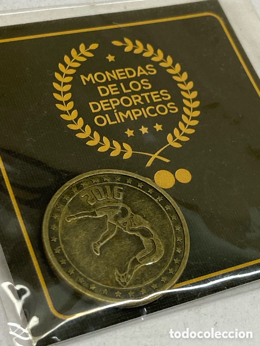 Trofeos y medallas: MONEDAS DE LOS DEPORTES OLIMPICOS 2016/XY2-B - Foto 2