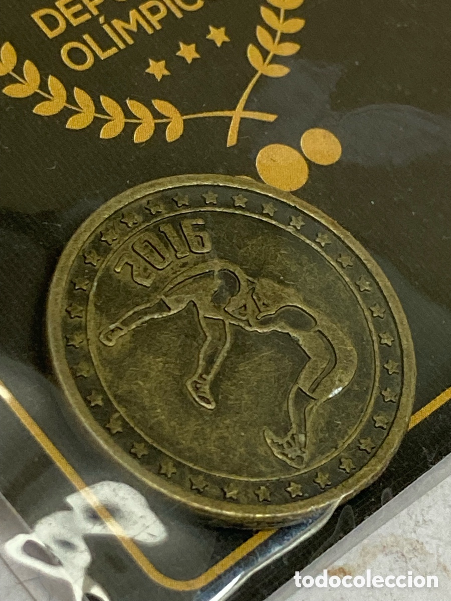 Trofeos y medallas: MONEDAS DE LOS DEPORTES OLIMPICOS 2016/XY2-B - Foto 1