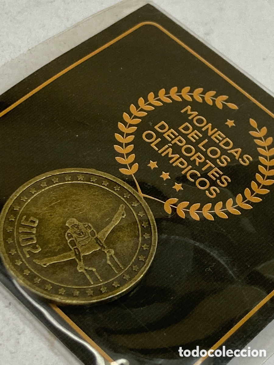 Trofeos y medallas: MONEDAS DE LOS DEPORTES OLIMPICOS 2016/XY2-B - Foto 2