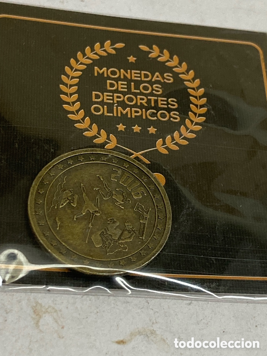 Trofeos y medallas: MONEDAS DE LOS DEPORTES OL&Iacute;MPICOS 2016/XY2-B - Foto 2