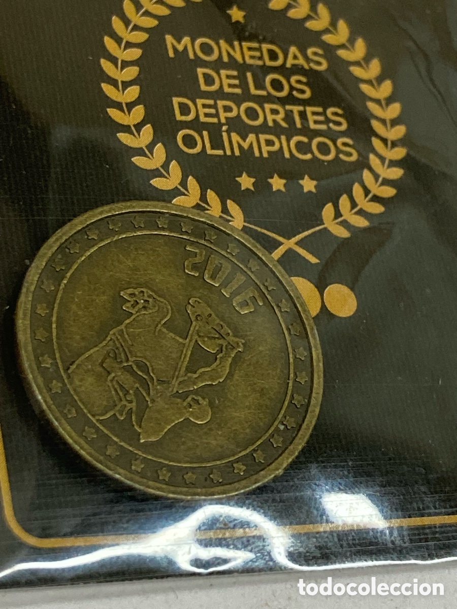 Trofeos y medallas: MONEDAS DE LOS DEPORTES OL&Iacute;MPICOS 2016/XY2-A - Foto 2
