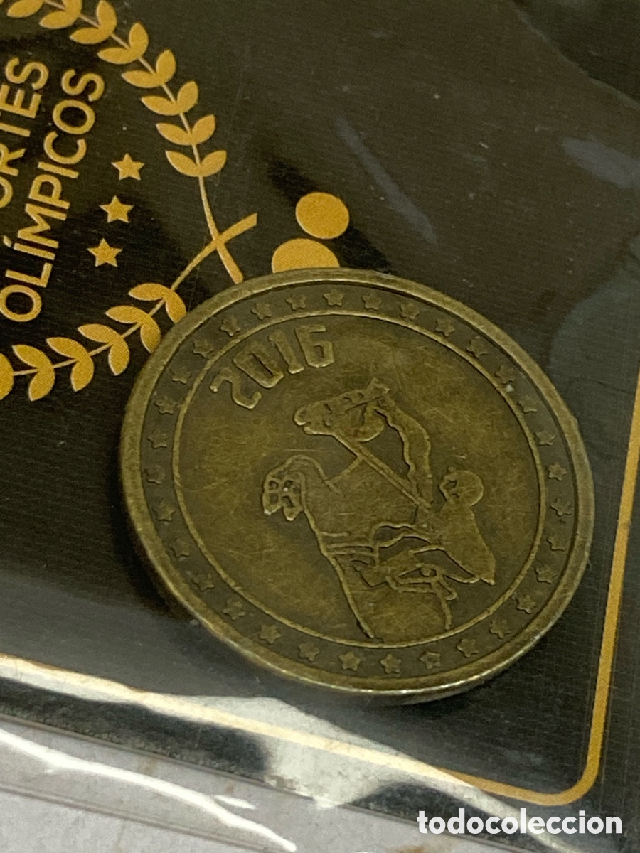 Trofeos y medallas: MONEDAS DE LOS DEPORTES OL&Iacute;MPICOS 2016/XY2-A - Foto 1