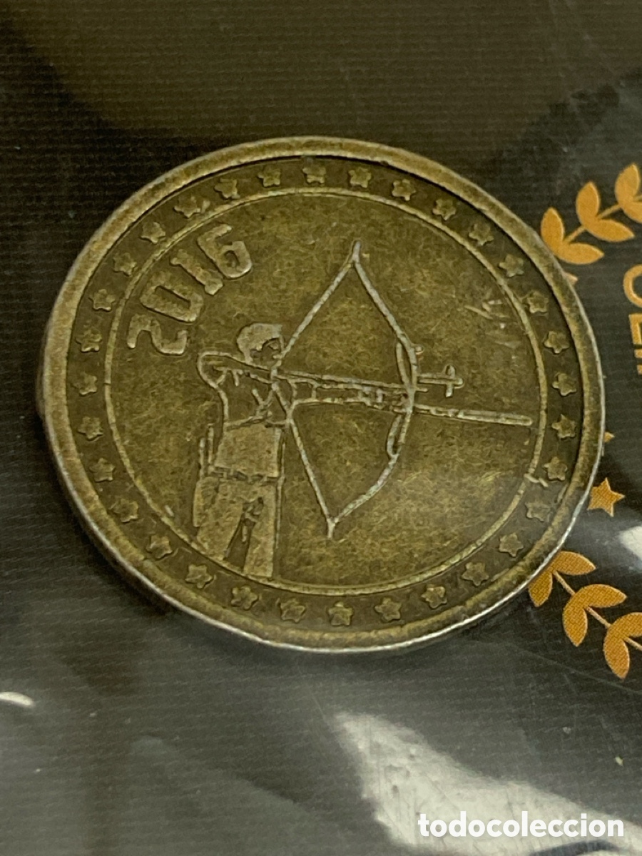 Trofeos y medallas: MONEDAS DE LOS DEPORTES OL&Iacute;MPICOS 2016/XY2-A - Foto 1