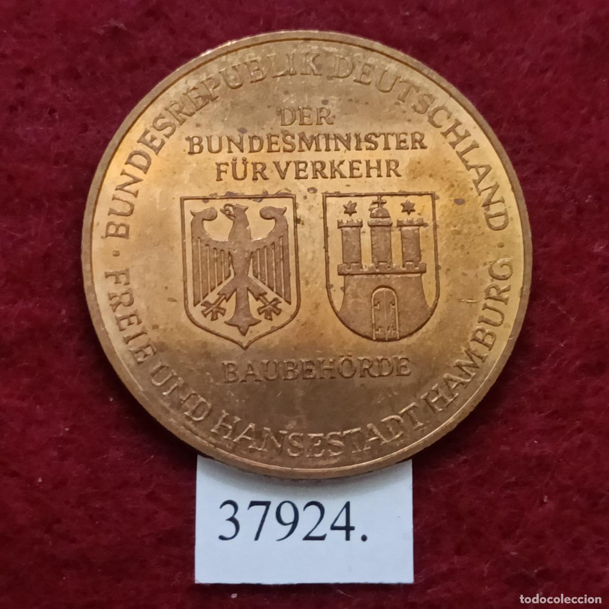 Trofeos y medallas: Ficha, Alemania Hamburgo, token, jeton - Foto 2