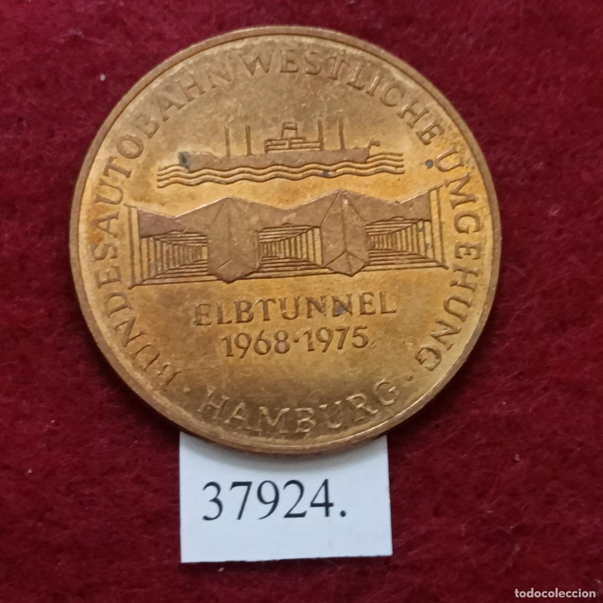 Trofeos y medallas: Ficha, Alemania Hamburgo, token, jeton - Foto 1
