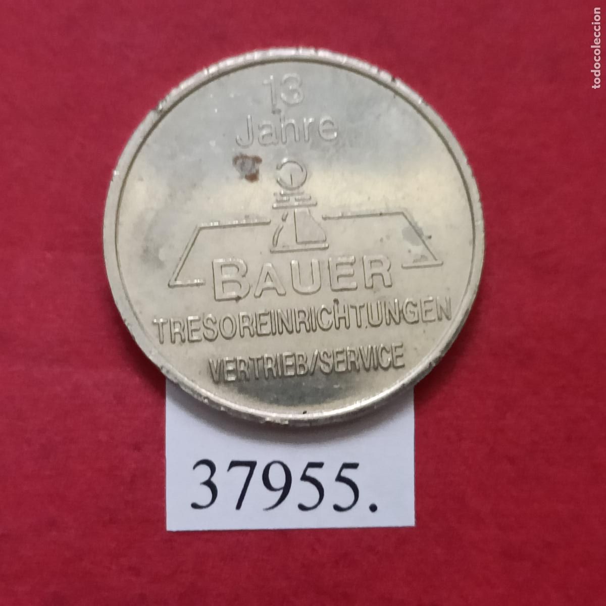 Trofeos y medallas: Ficha Bauer, token, jeton. - Foto 1