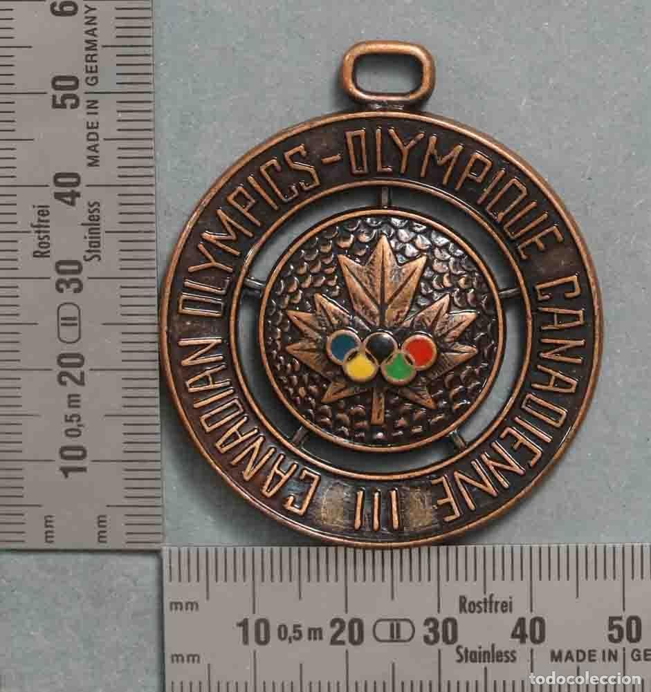 Trofeos y medallas: MEDALLA. CANADIAN OLYMPICS. - Foto 1