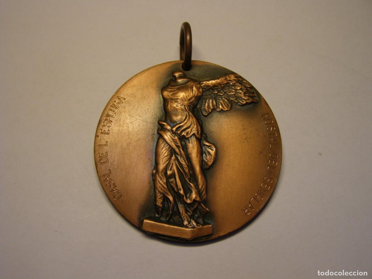 Trofeos y medallas: Medalla Espluga de Francol&iacute;, hostal del Senglar. - Foto 1