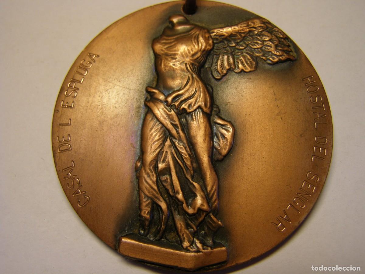 Trofeos y medallas: Medalla Espluga de Francol&iacute;, hostal del Senglar. - Foto 2