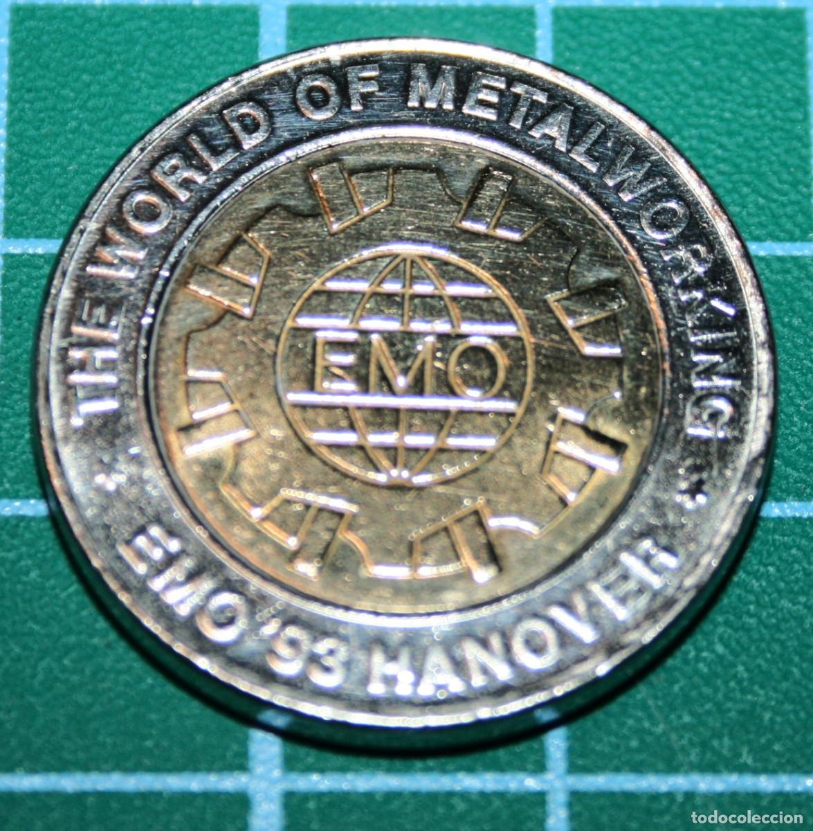 Trofeos y medallas: MEDALLA SCHULER PRESSES, EMO93 HANOVER - Foto 1
