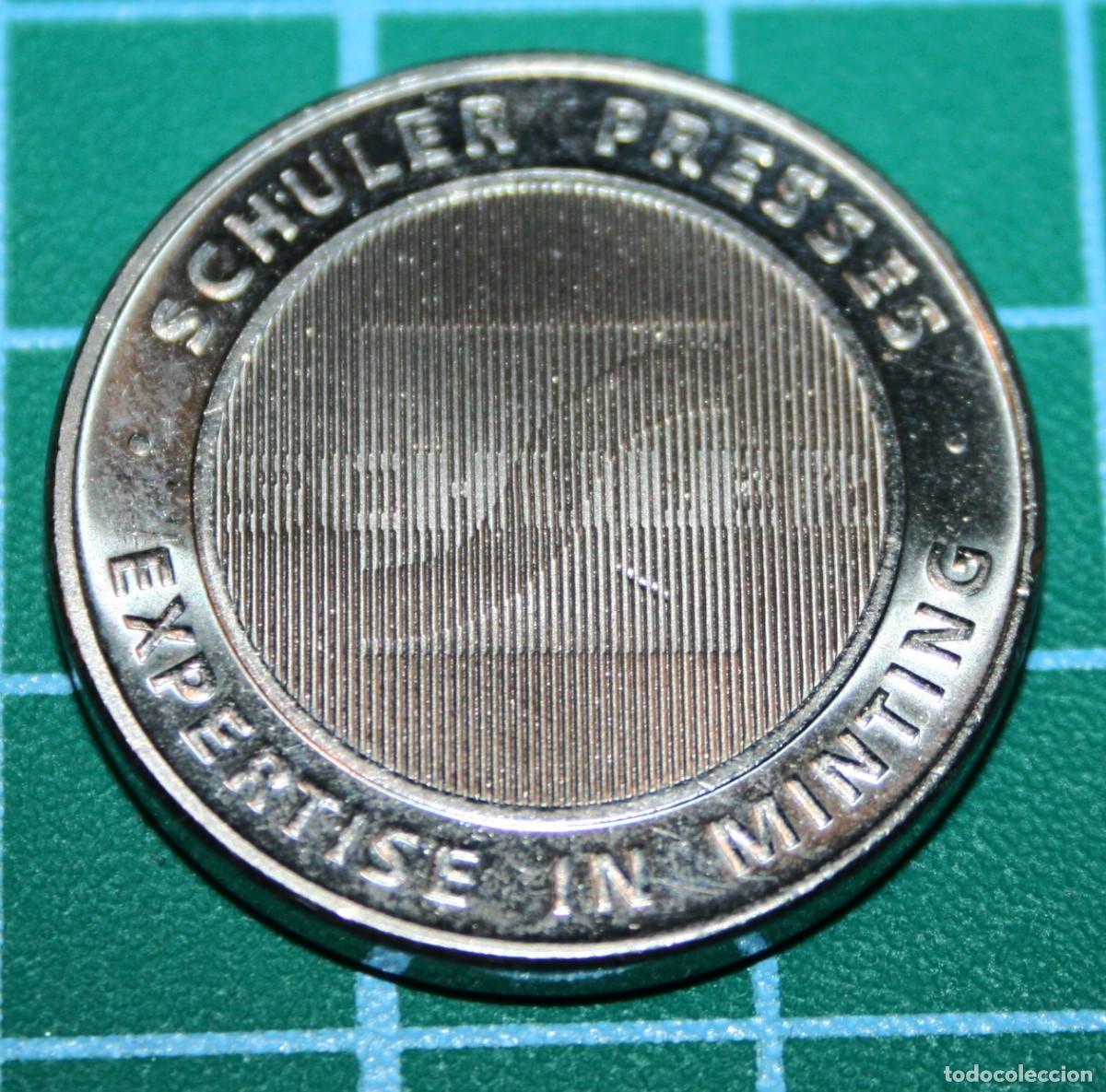 Trofeos y medallas: MEDALLA SCHULER PRESSES, EXPERTISE IN MINTING - Foto 1