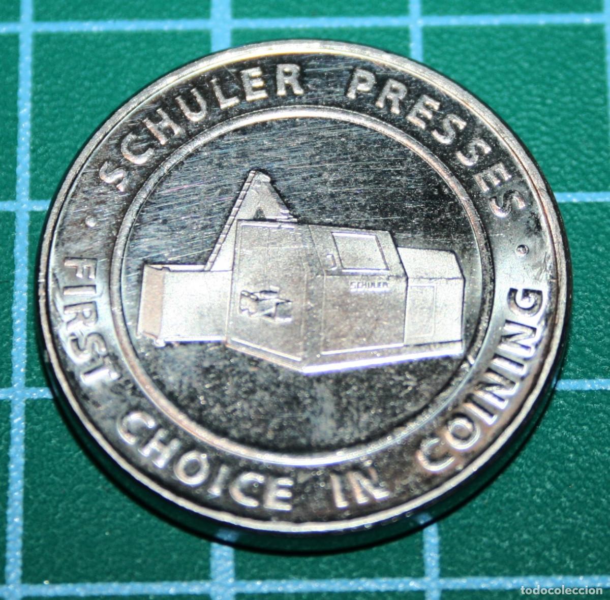 Trofeos y medallas: MEDALLA SCHULER PRESSES, EXPERTISE IN MINTING - Foto 2