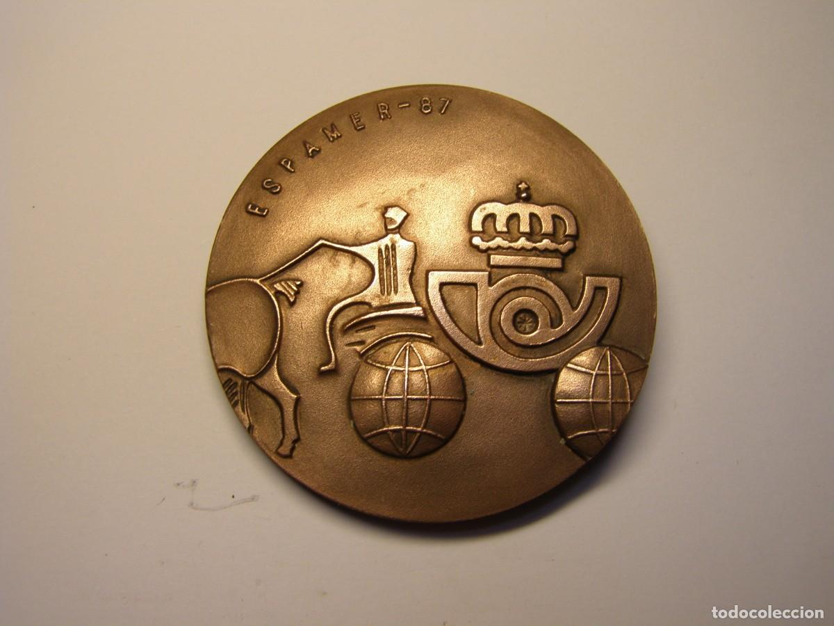 Trofeos y medallas: Medalla Espamer 87, a&ntilde;o 1987. La Coru&ntilde;a. - Foto 2