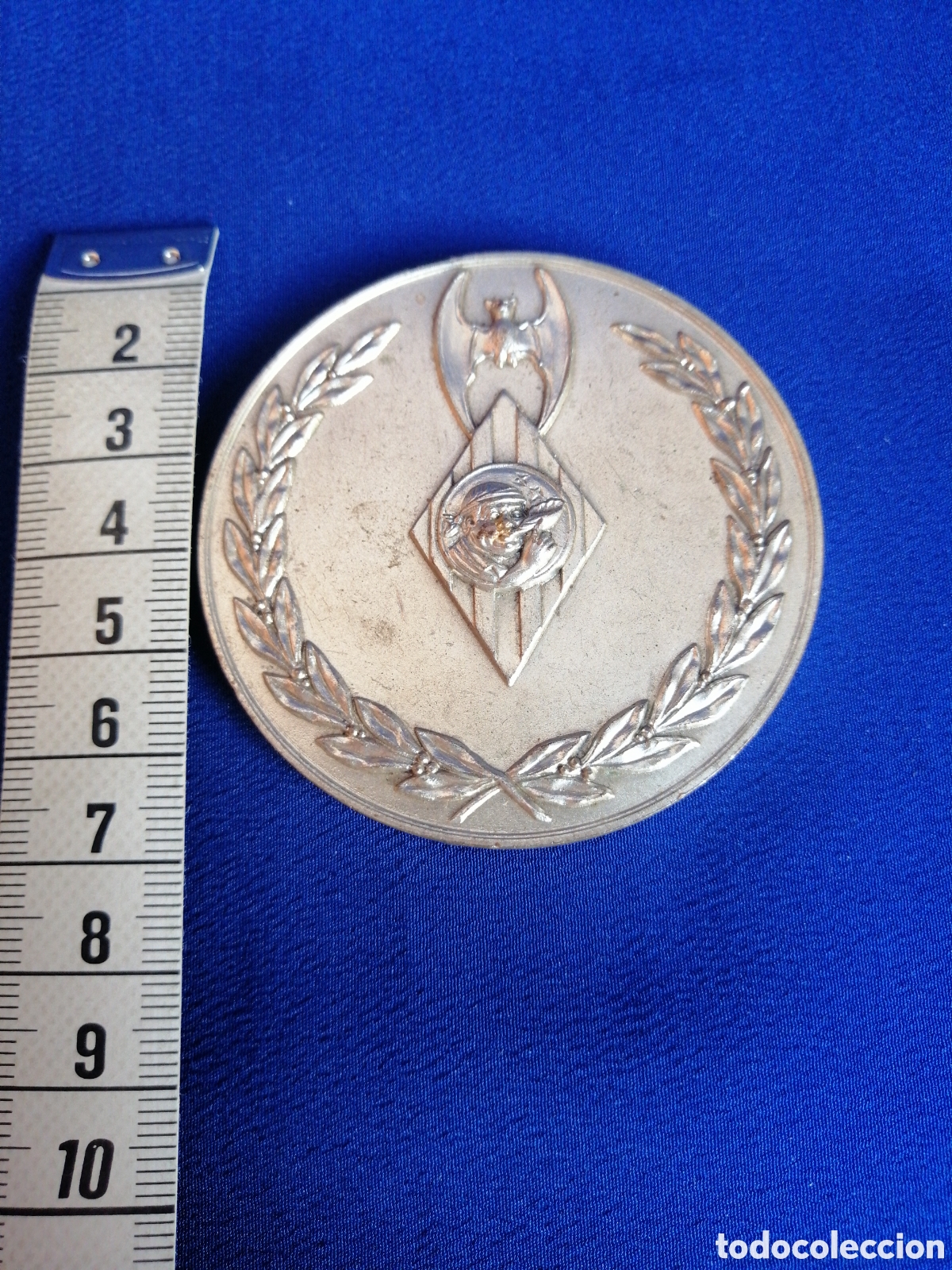 Trofeos y medallas: JUNTA CENTRAL FALLERA MONEDA COLOR PLATA DIF&Iacute;CIL DE CONSEGUIR - Foto 7