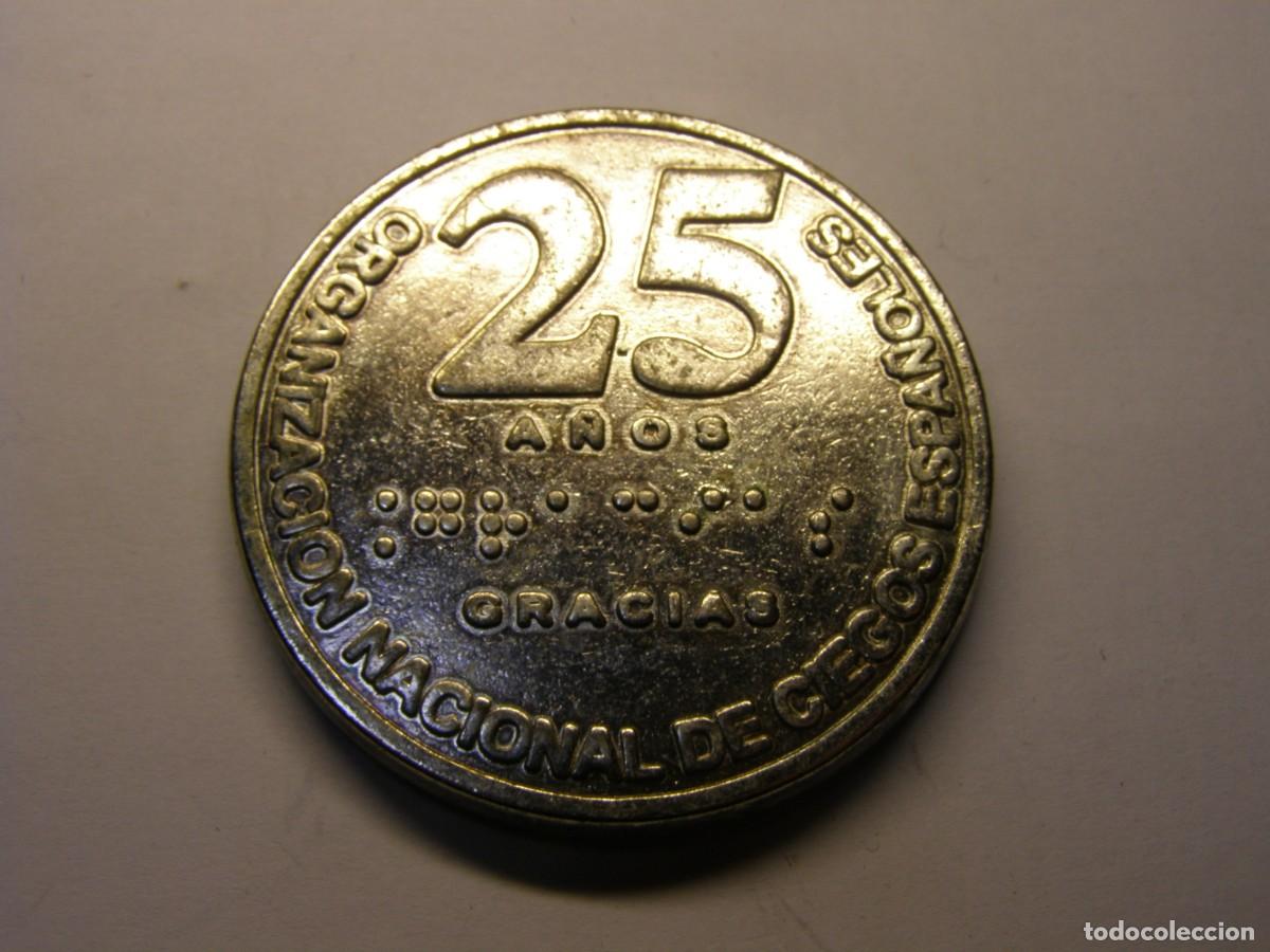 Trofeos y medallas: Medalla ONCE, 25 a&ntilde;os. - Foto 2