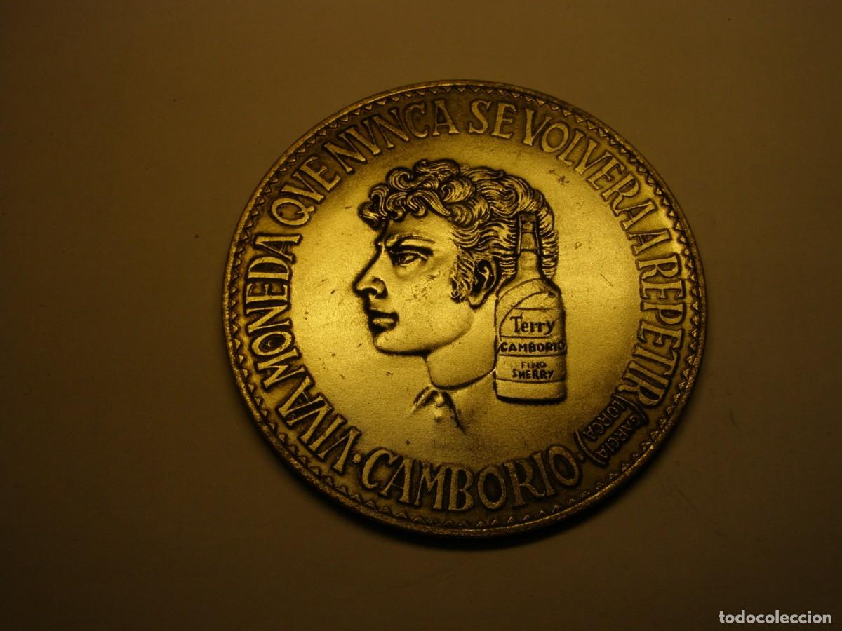 Trofeos y medallas: Medalla Terry Camborio, Garcia Lorca. - Foto 1