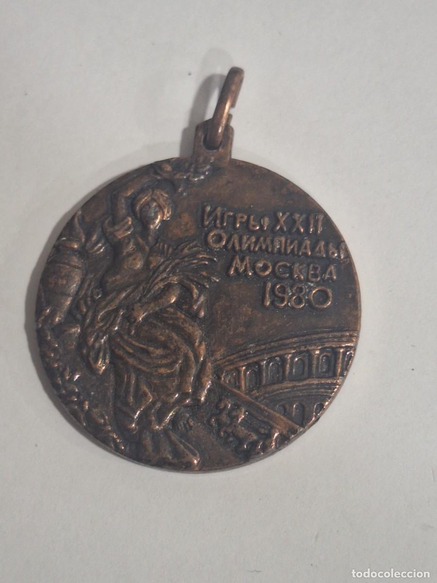 Trofeos y medallas: MEDALLA OLIMPIADAS MOSCU 1980 . - Foto 1