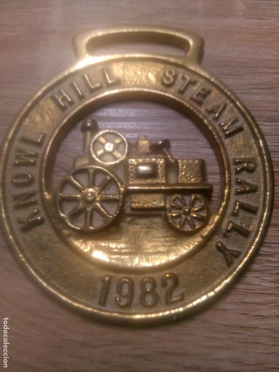 Trofeos y medallas: MEDALLA BRONCE BRIT&Aacute;NICA RALLY 1982 - Foto 1