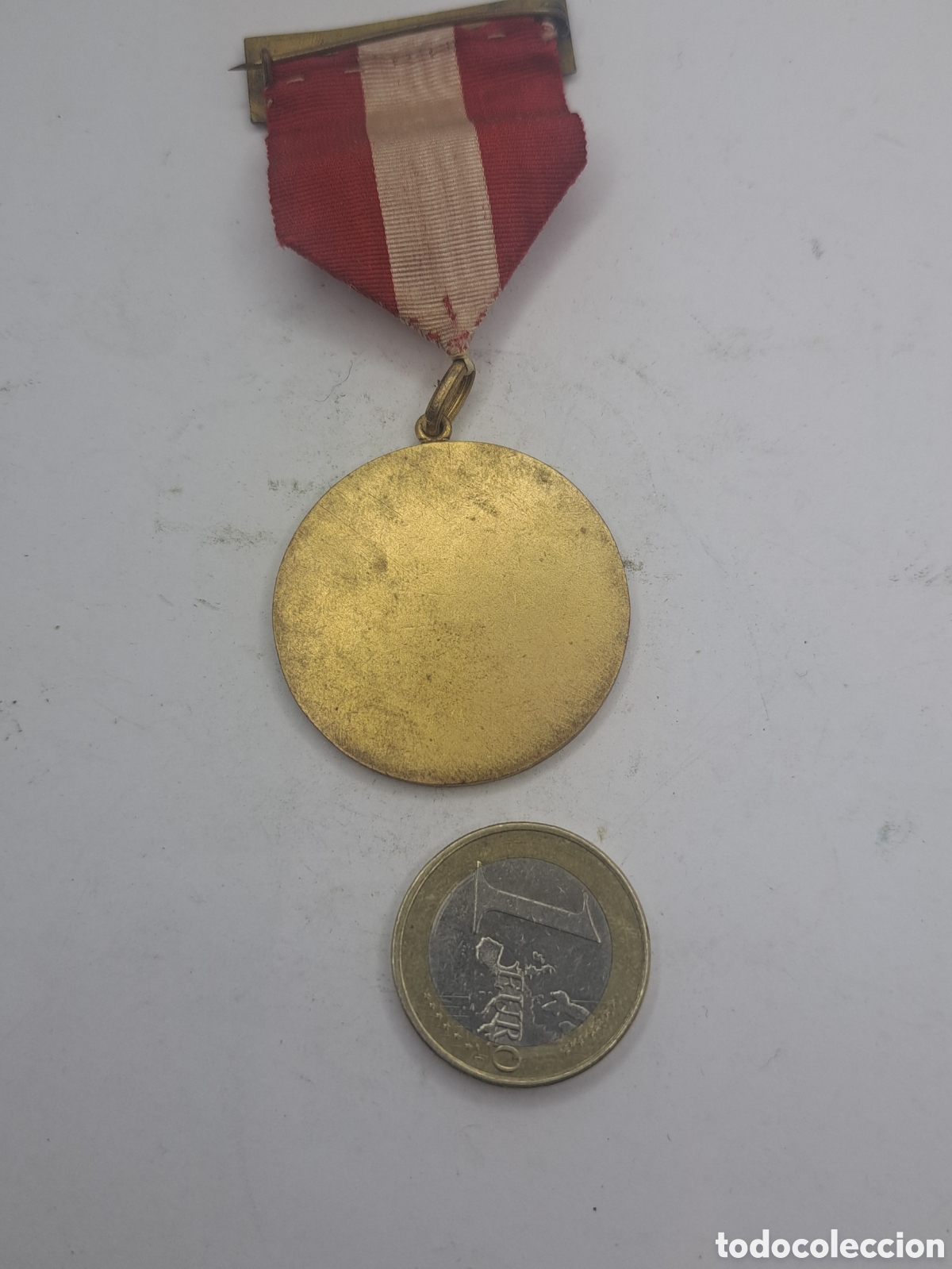 Trofeos y medallas: Medalla antigua premio al merito - Foto 3
