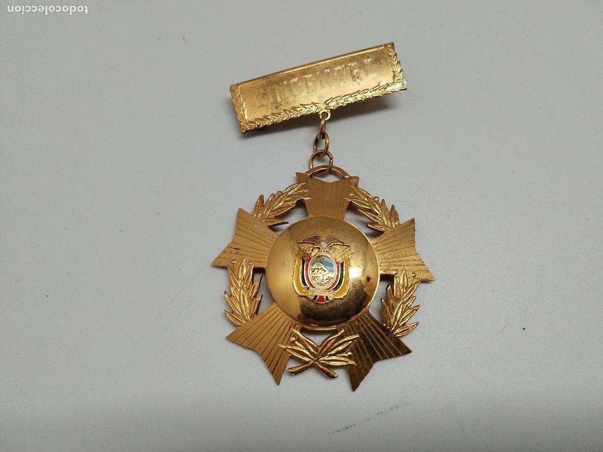 Trofeos y medallas: medalla insignia ecuador - Foto 1