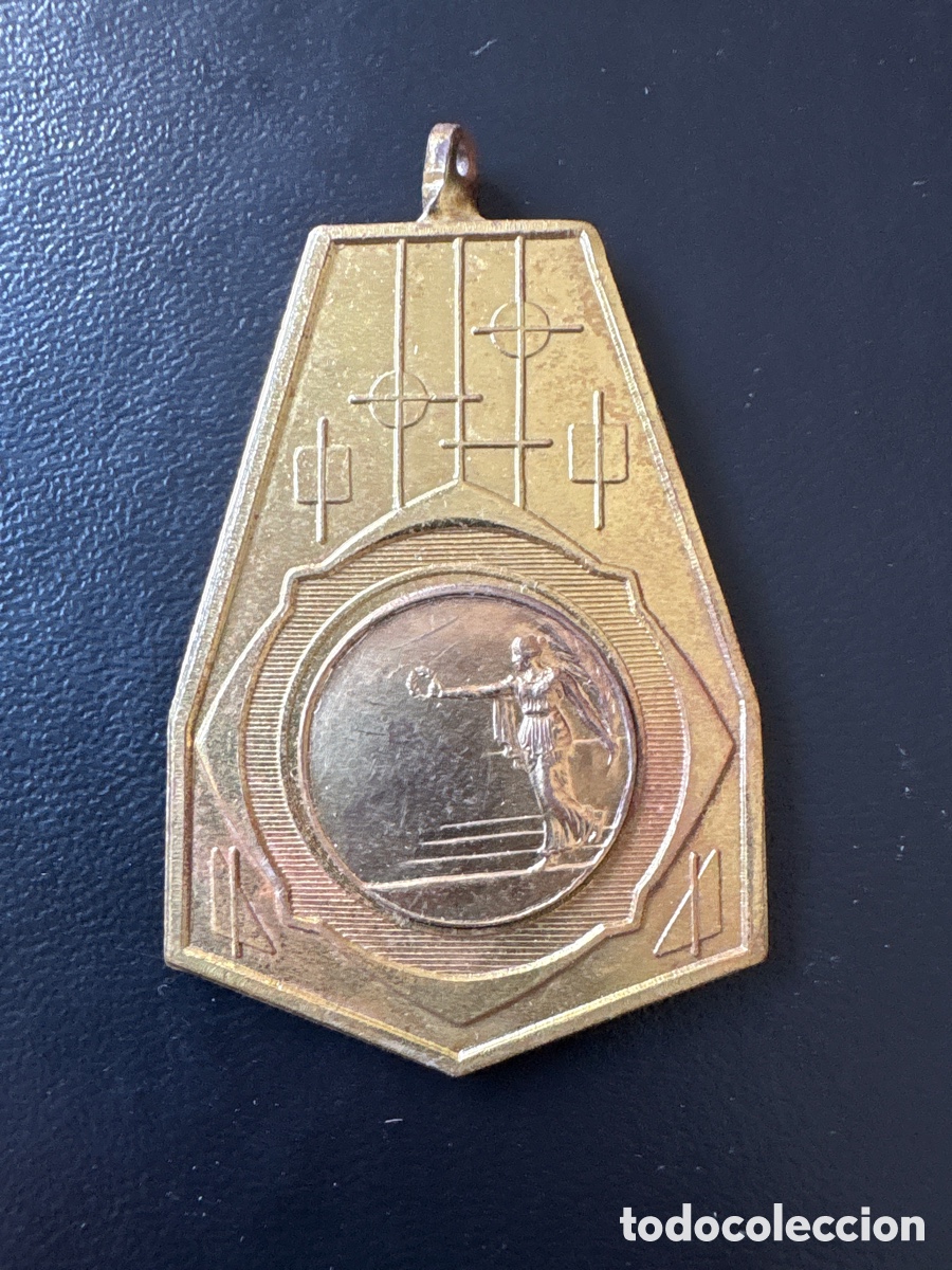 Trofeos y medallas: Antigua medalla de tiro al blanco (A4) - Foto 1