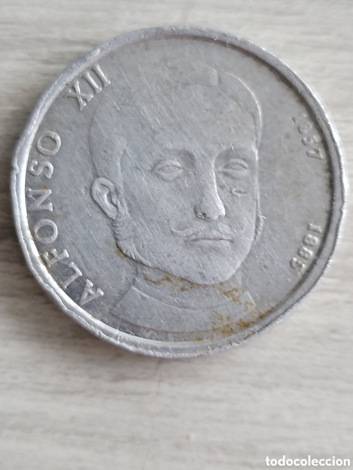 Trofeos y medallas: Moneda conmemorativa Alfonso XII - Foto 1