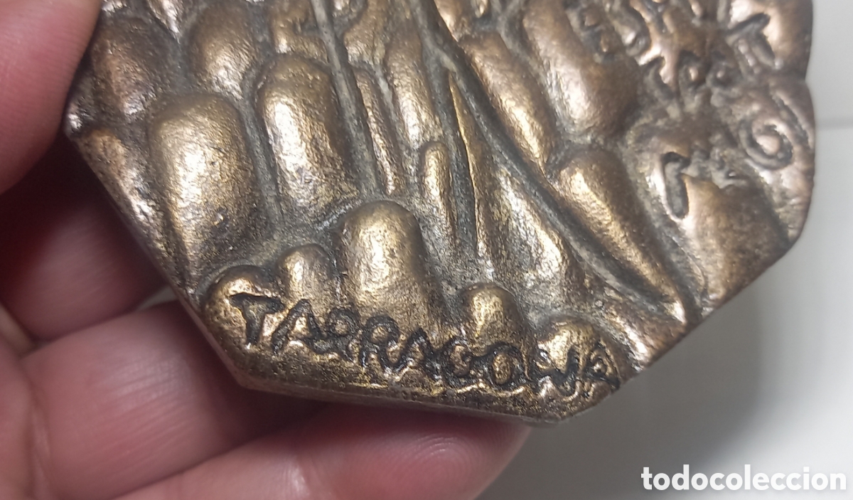 Trofeos y medallas: MEDALLA EN BRONCE ESPLAI SANT MAGI. TARRAGONA. - Foto 4