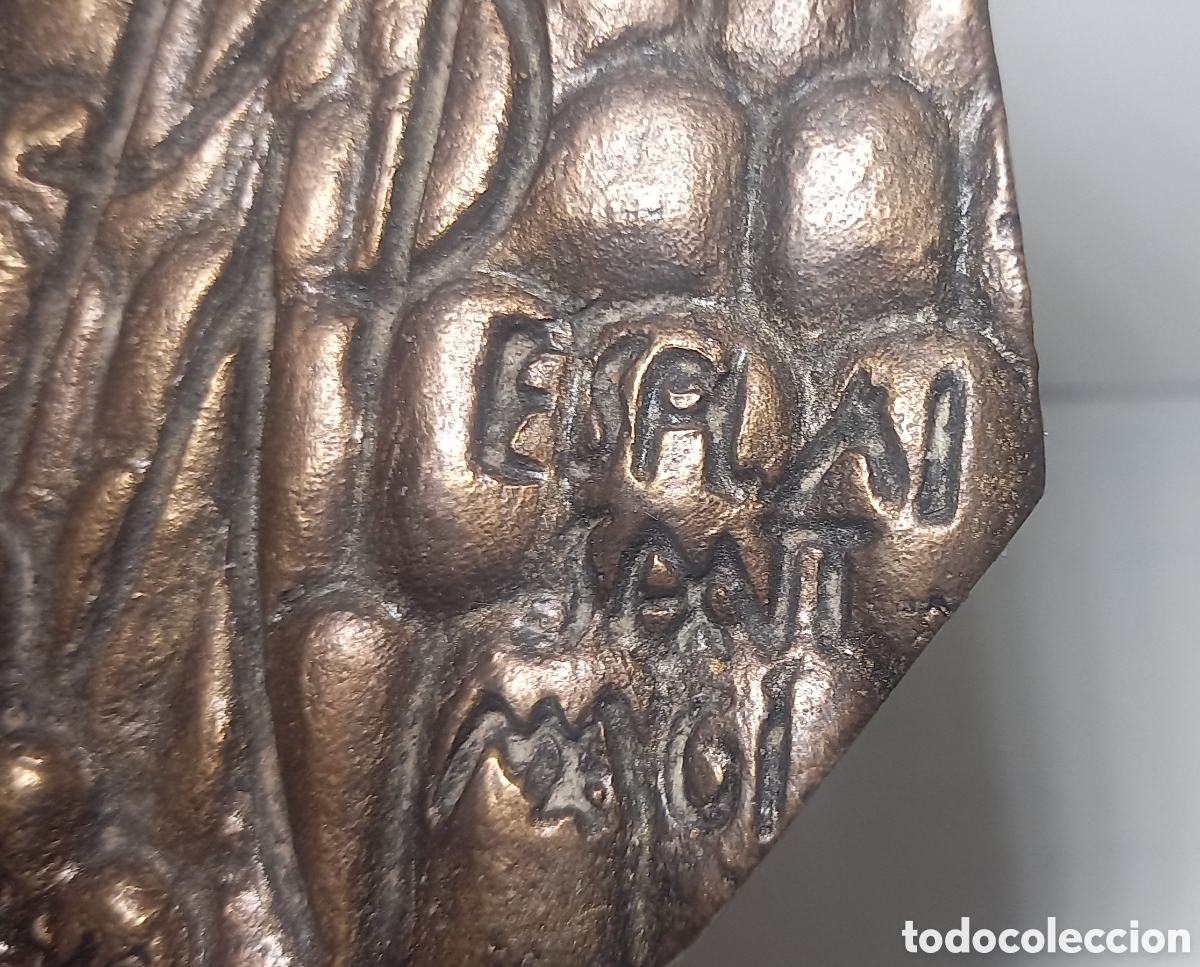 Trofeos y medallas: MEDALLA EN BRONCE ESPLAI SANT MAGI. TARRAGONA. - Foto 5