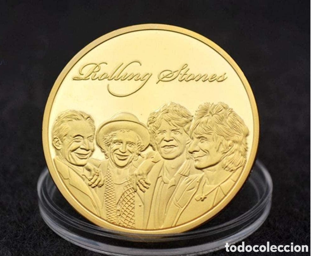 Trofeos y medallas: Moneda The Rolling Stones (1962-2014) - Foto 2
