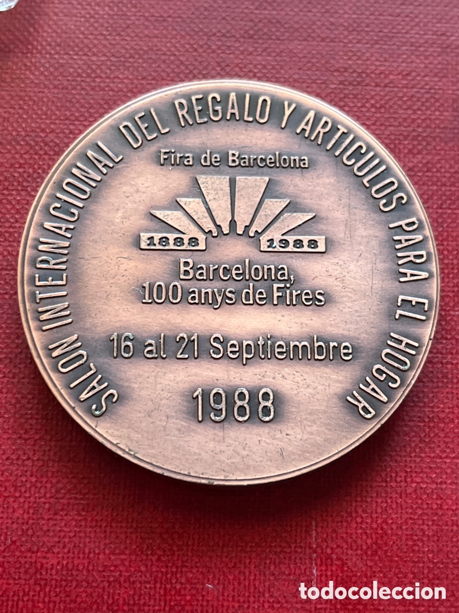 Trofeos y medallas: Medalla conmemorativa ExpoHogar 88 - Foto 2
