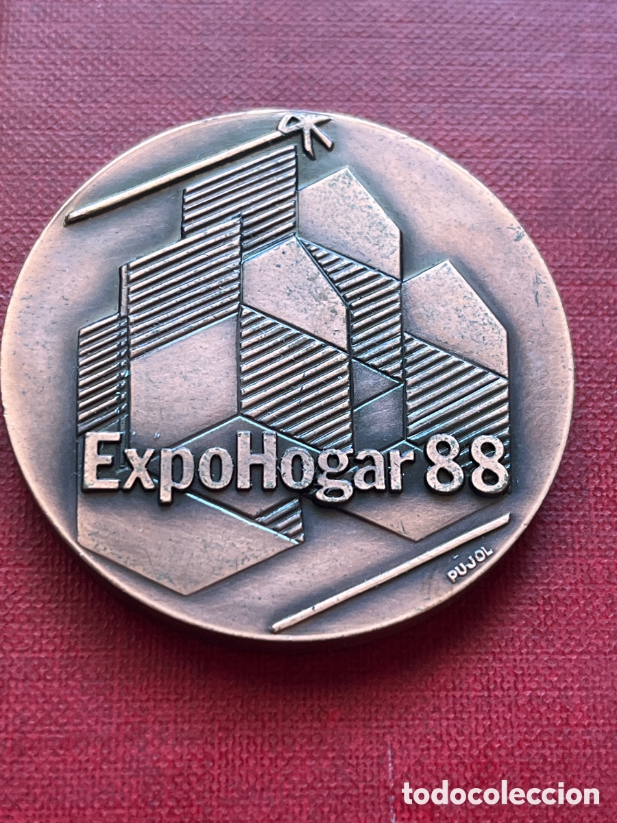 Trofeos y medallas: Medalla conmemorativa ExpoHogar 88 - Foto 1