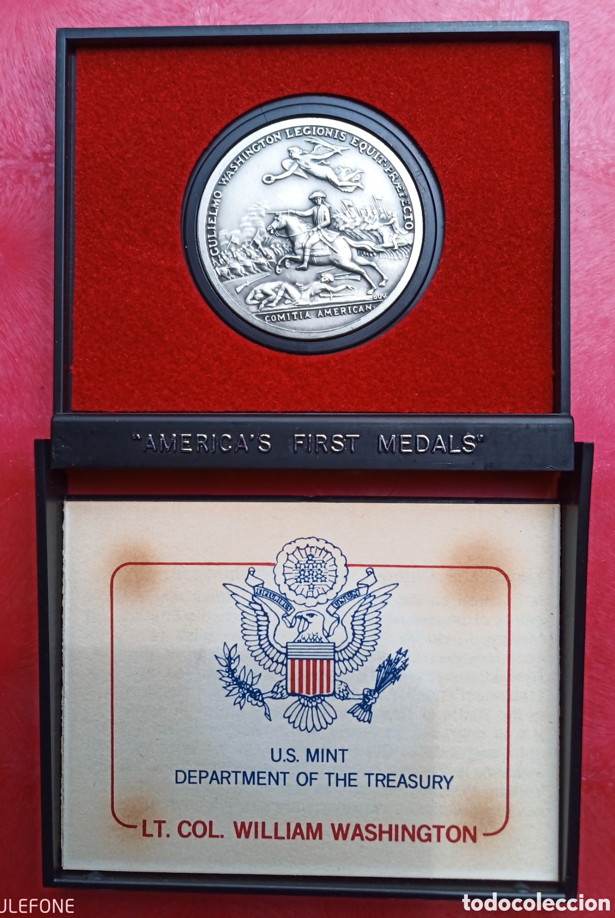 Trofeos y medallas: Medalla Am&eacute;ricas First Medals 1976 - Foto 1