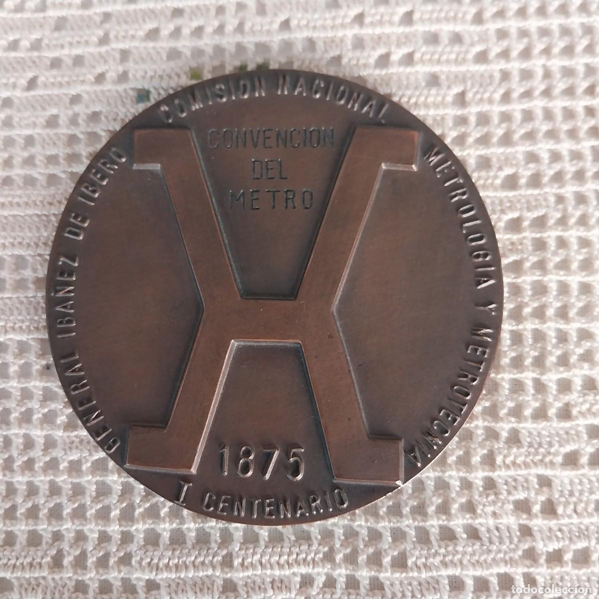 Trofeos y medallas: Medalla de Convenci&oacute;n del Metro 1875 - Foto 1