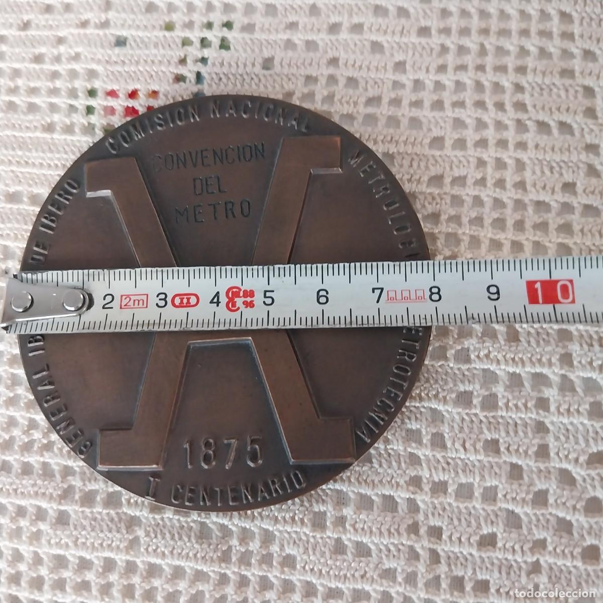 Trofeos y medallas: Medalla de Convenci&oacute;n del Metro 1875 - Foto 4