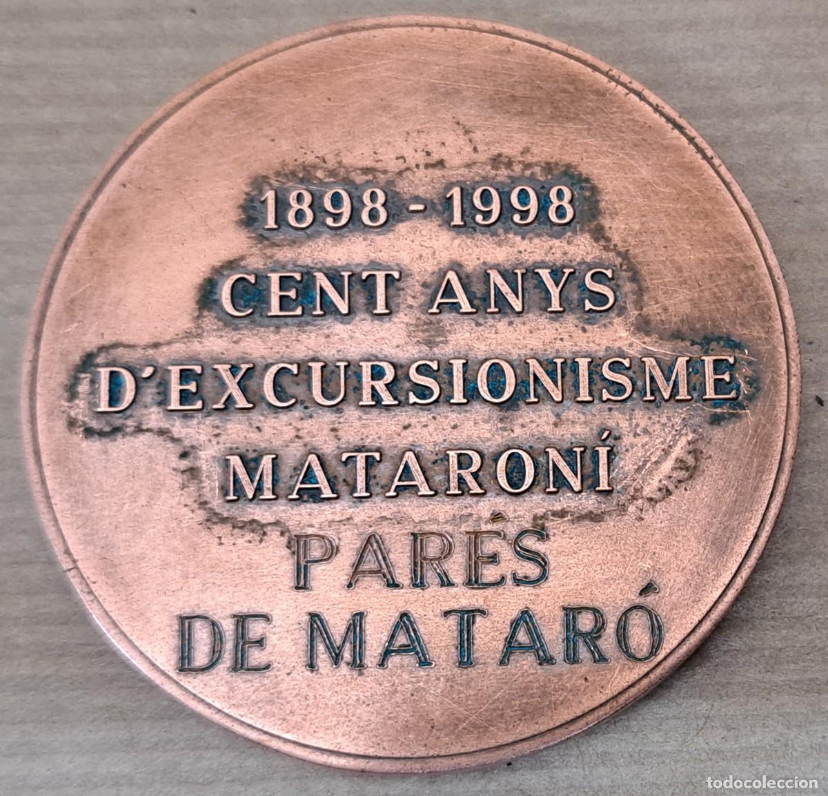 Trofeos y medallas: Medalla, Agrupaci&oacute; cientifico excursionista Matar&oacute;, Pares de Matar&oacute; - Foto 2