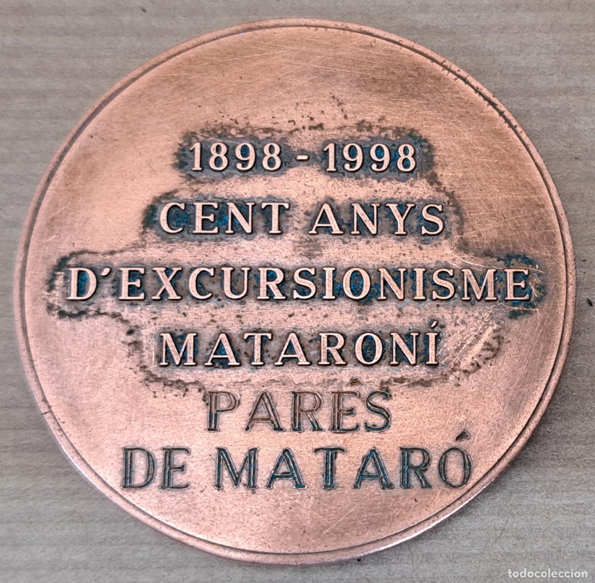 Trofeos y medallas: Medalla, Agrupaci&oacute; cientifico excursionista Matar&oacute;, Pares de Matar&oacute; - Foto 4