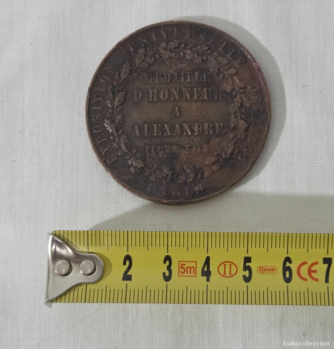 Trofeos y medallas: Medalla exposicion Universal Paris 1855 - Foto 6