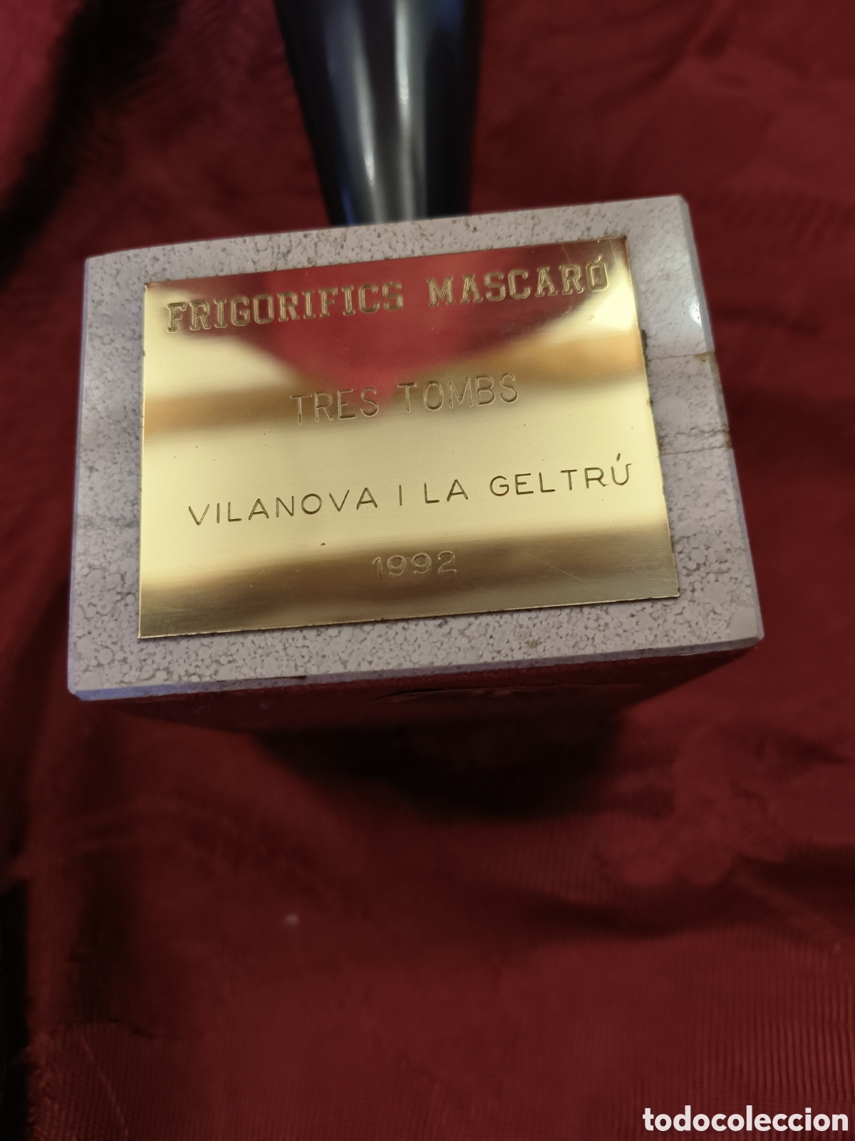 Trofeos y medallas: Trofeo Tres Tombs 1992 - Foto 2