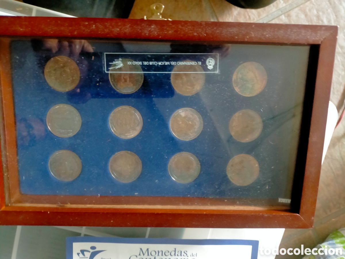Trofeos y medallas: MONEDAS CENTENARIO REAL MADRID jj - Foto 2