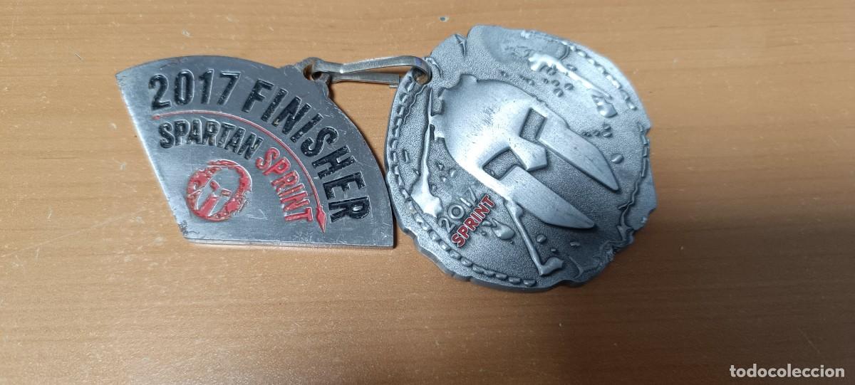 Trofeos y medallas: MEDALLA COMPETICI&Oacute;N 2017 SPARTAN SPRINT - Foto 1