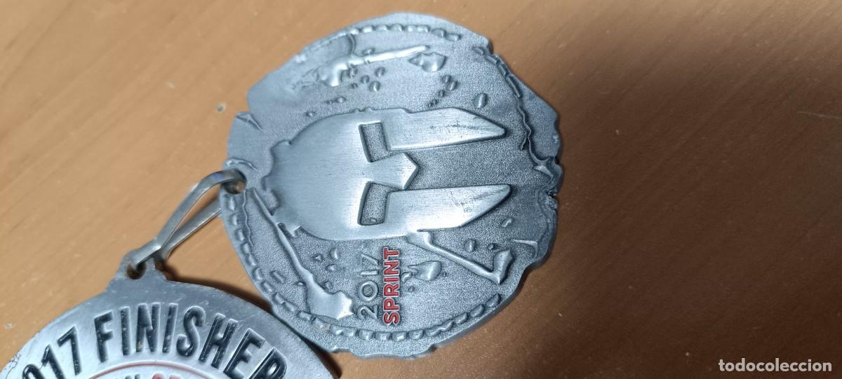 Trofeos y medallas: MEDALLA COMPETICI&Oacute;N 2017 SPARTAN SPRINT - Foto 2