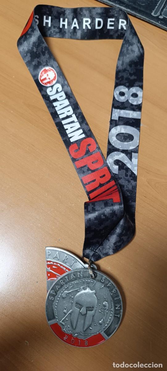 Trofeos y medallas: MEDALLA COMPETICI&Oacute;N 2018 SPARTAN SPRINT - Foto 1